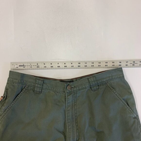 Woolrich Men's Flat Front Cotton‎ Cargo Outdoor 8 Inch Inseam Short Size 36 - Picture 9 of 12